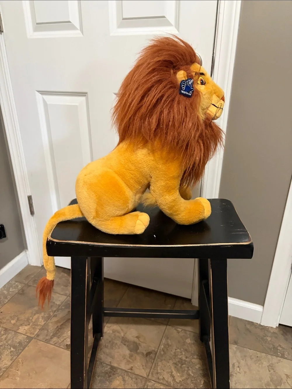 Lion King Adult Simba Stuffed Animal - Applause
